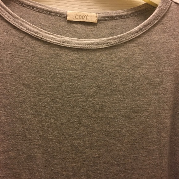 ODDY Brand, 3/4 sleeve Top! So comfy but cute. - Picture 6 of 7